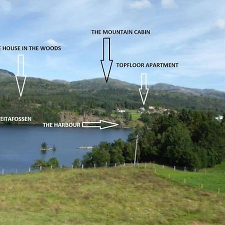 Topfloor Apartment Separate Entranc Nice View Stord Fitjar Eksteriør billede