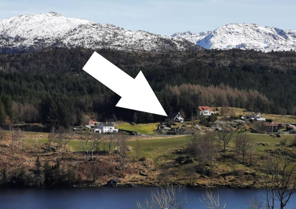 Topfloor Apartment Separate Entranc Nice View Stord Fitjar Eksteriør billede