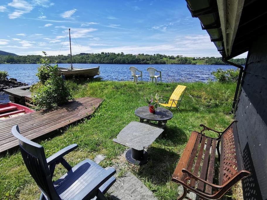 Topfloor Apartment Separate Entranc Nice View Stord Fitjar Eksteriør billede